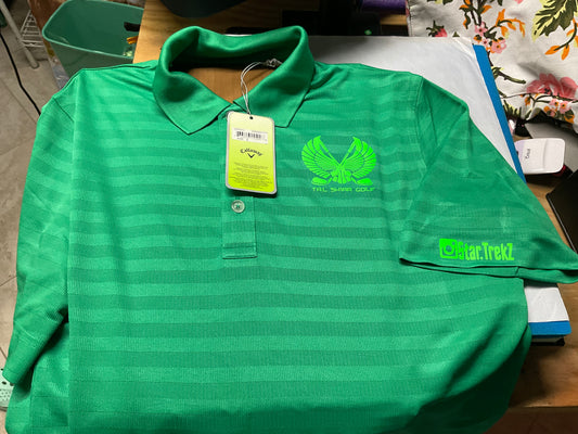 Mens Calloway Tal Shiar Golf Polo Vented