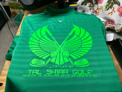 Mens Calloway Tal Shiar Golf Polo Vented